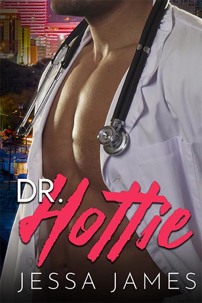 book cover for Dr. Hottie by Jessa James