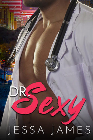tapa del libro para Dr. Sexy por Jessa James